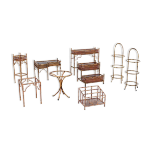 set de 9 jardinières