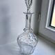 Crystal wine decanter early twentieth century