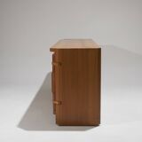 Solid elm sideboard, 1970s