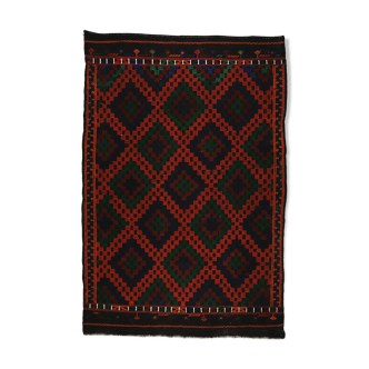 Anatolian handmade kilim rug 299 cm x 198 cm