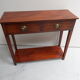 Antique mahogany sidetable