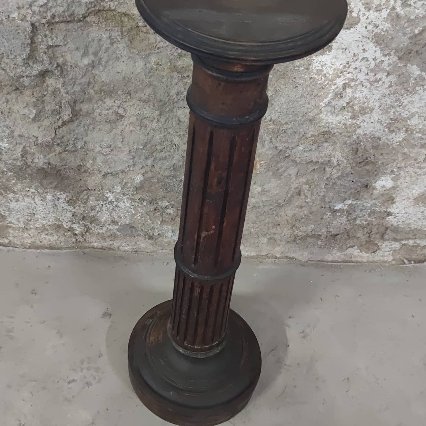 Column statuary towards the end of the 19th century