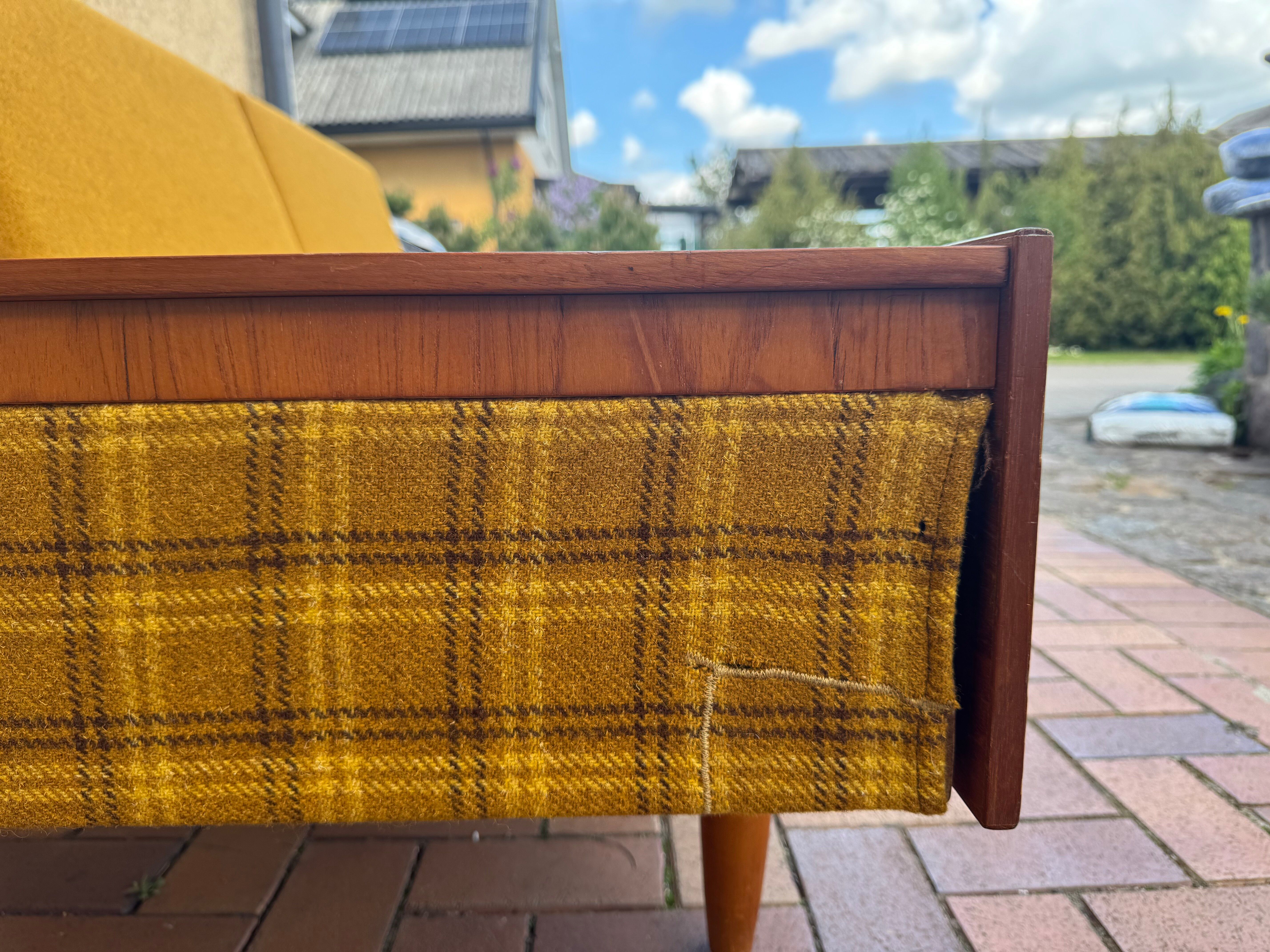 Vintage Scandinavian retro daybed MidCentury 1960s