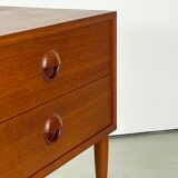 Commode en teck danois des années 1960