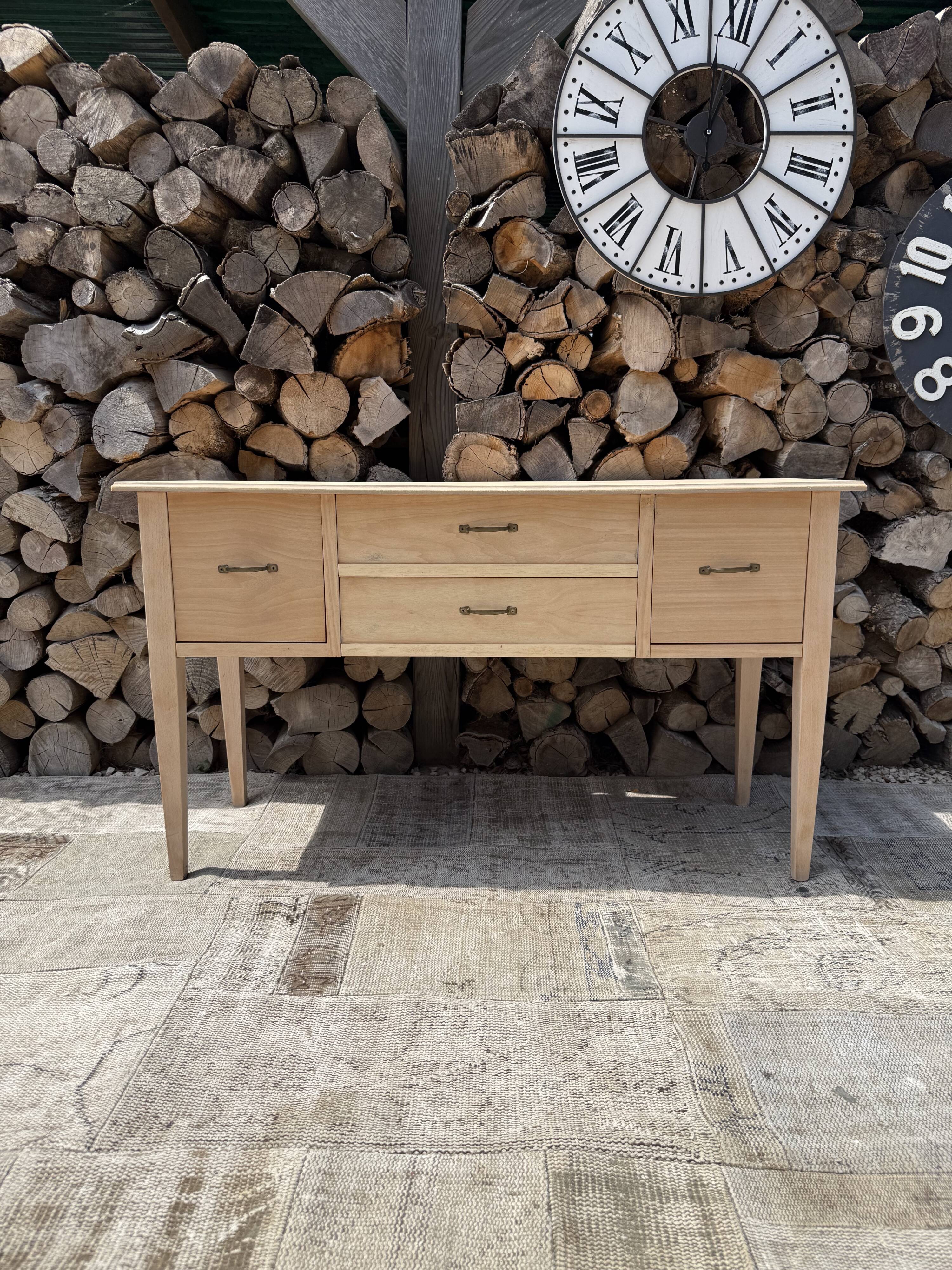 Small renovated antique buffet