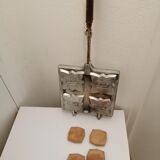 Vintage aluminum croque-monsieurs apparatus