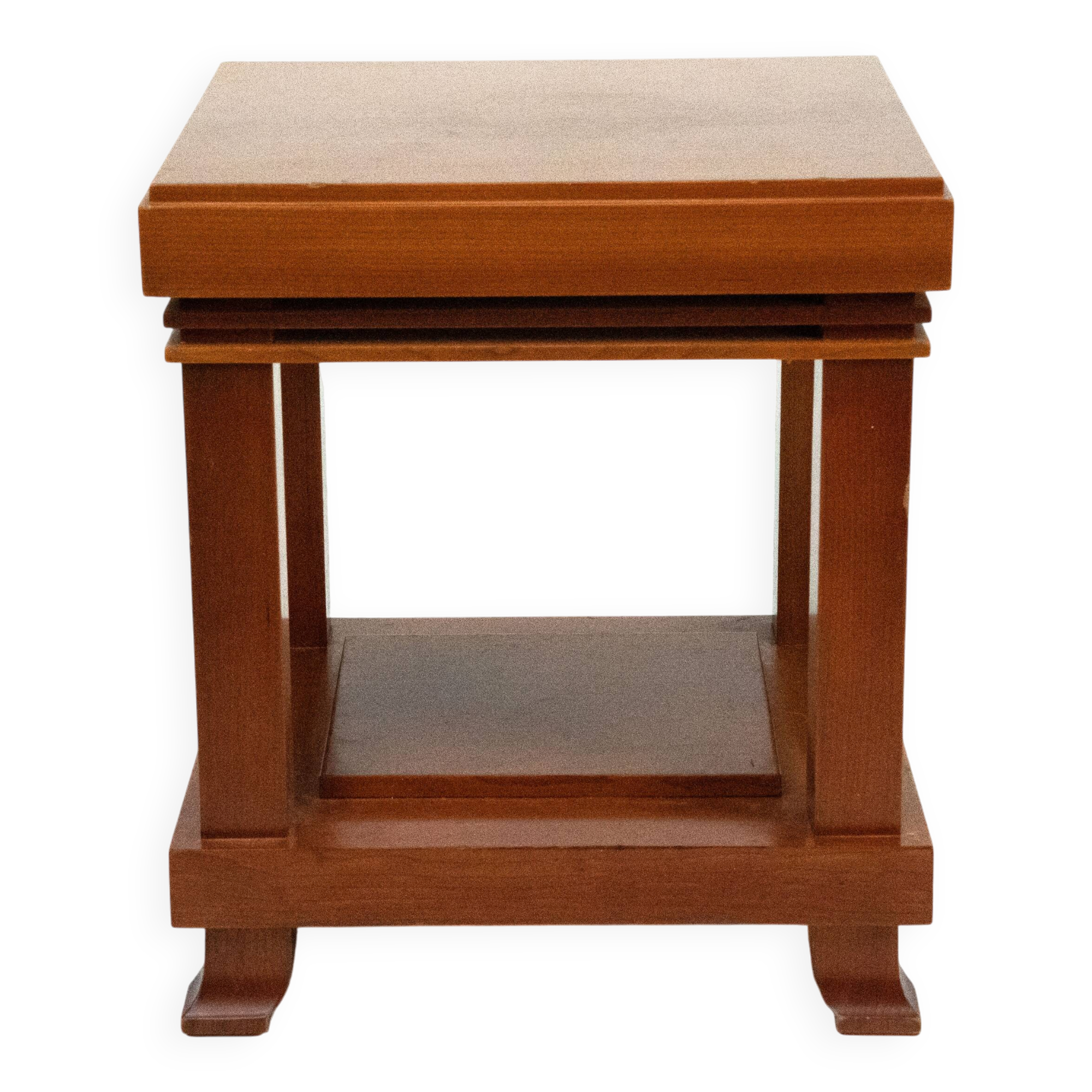 Table d'appoint Robie de Frank Lloyd Wright pour Cassina, édition limitée. Italie, 1988