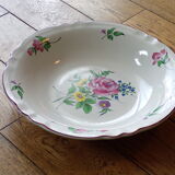 Hollow dish Lunéville KG pink street lamp Ø32cm