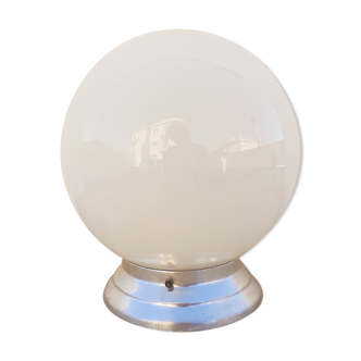 Art deco ceiling lamp with sphere