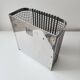 Corbeille murale industrielle en inox