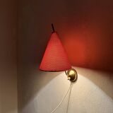 Ensemble de 2 appliques murales en laiton de Rupert Nikoll