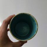 Cache pot - vase faïence Orchies France