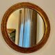 Old mirror in gilded wood early twentieth century