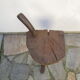 Antique wooden milking stool