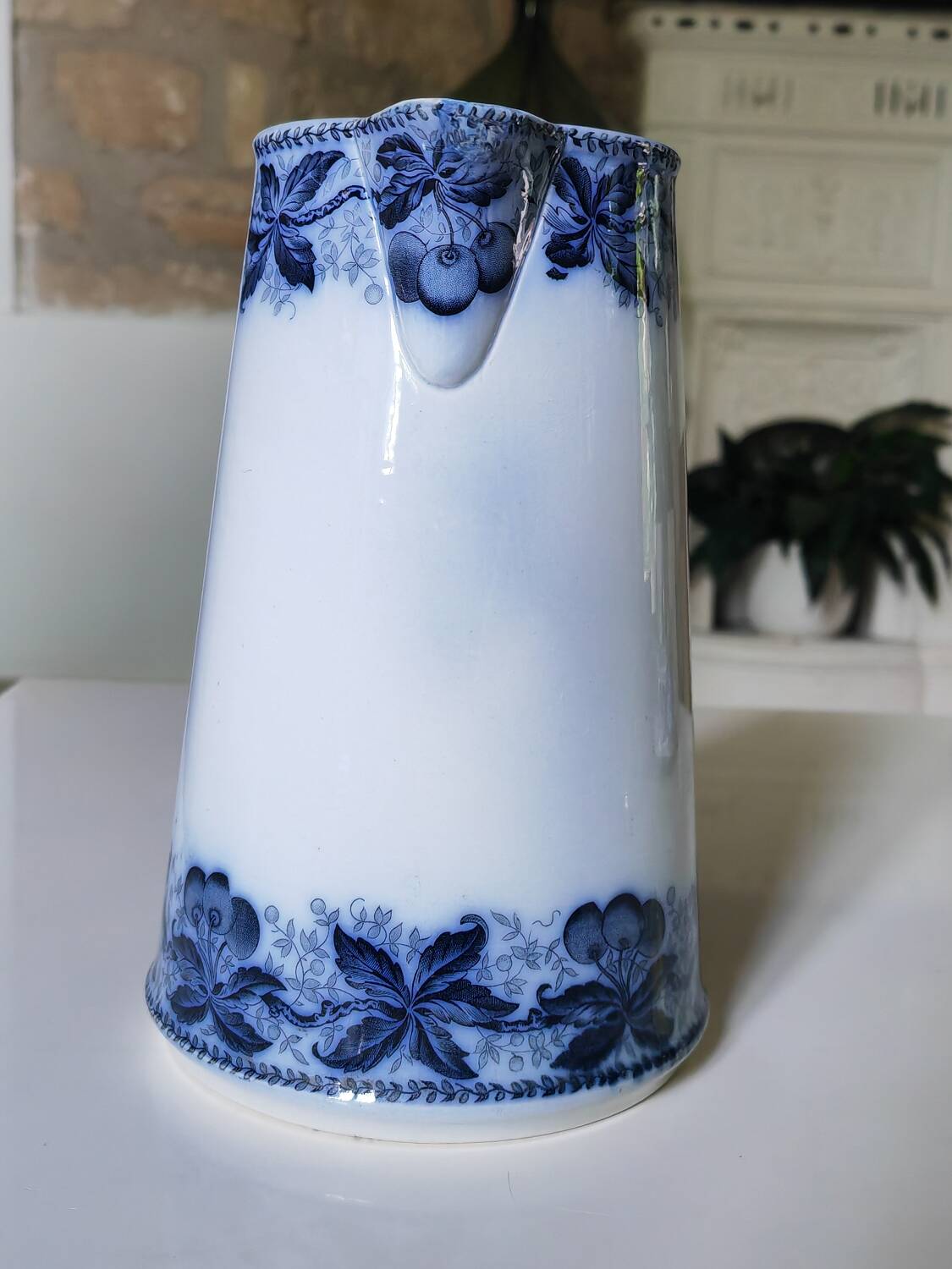 Badonviller pitcher in iron earth