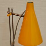 Yellow vice lamp 181-1326 Lidokov by Josef Hurka