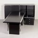 Bureau exécutif 'grand' par g. faleschini pour i4 mariani Italie, années 2000 | 5 pièces