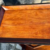 Small Mahogany Empty Pocket Coffee Table, 19th Century