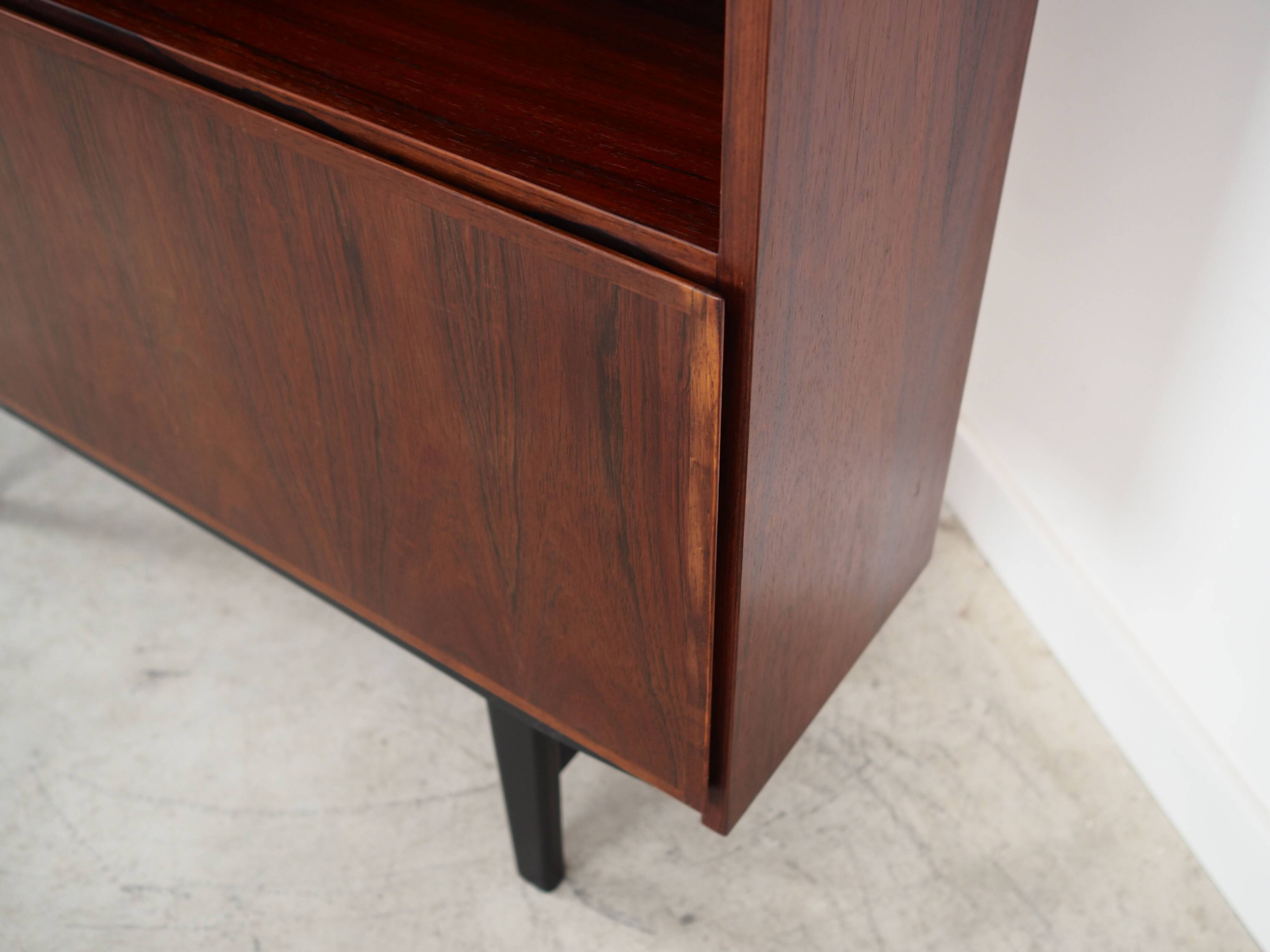 Rosewood bookcase, Danish design, 1970s, manufacture: Omann Jun