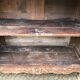 Antique Louis XV style solid oak sideboard with 2 drawers and 2 doors