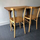 Vintage Parisian bistro table