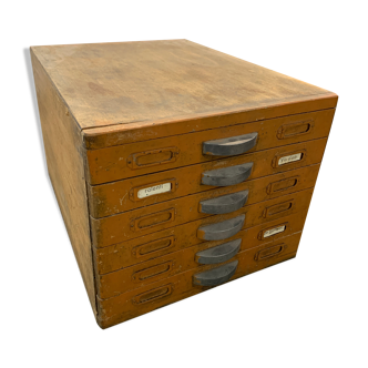 Furniture with workshop drawer