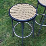 Lot of four bistro stools