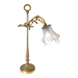 Watchmaker's lamp in bronze late nineteenth early twentieth century