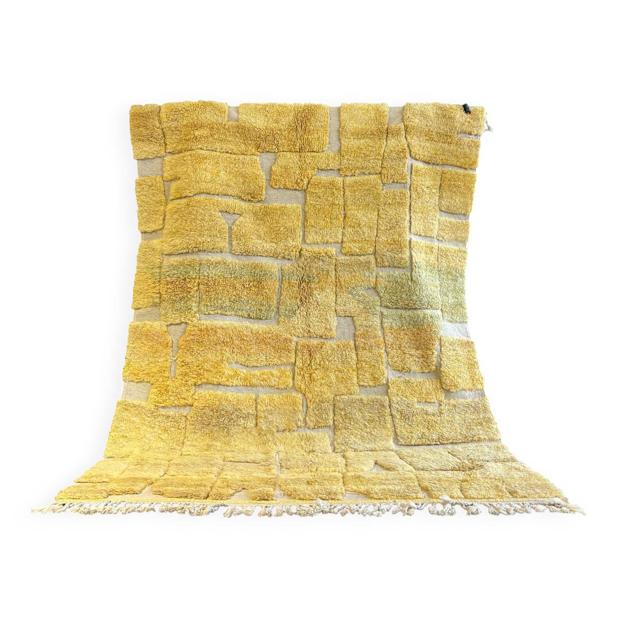 Moroccan Berber M'rirt Wool Rug - 200x300 cm