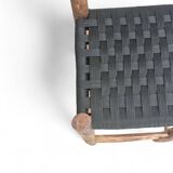 BOHOB wooden bar stool