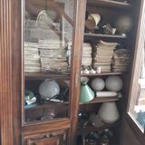 Bookcase showcase walnut end XIX