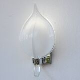 Set of 2 Murano wall lights by Franco Luce, 1970s