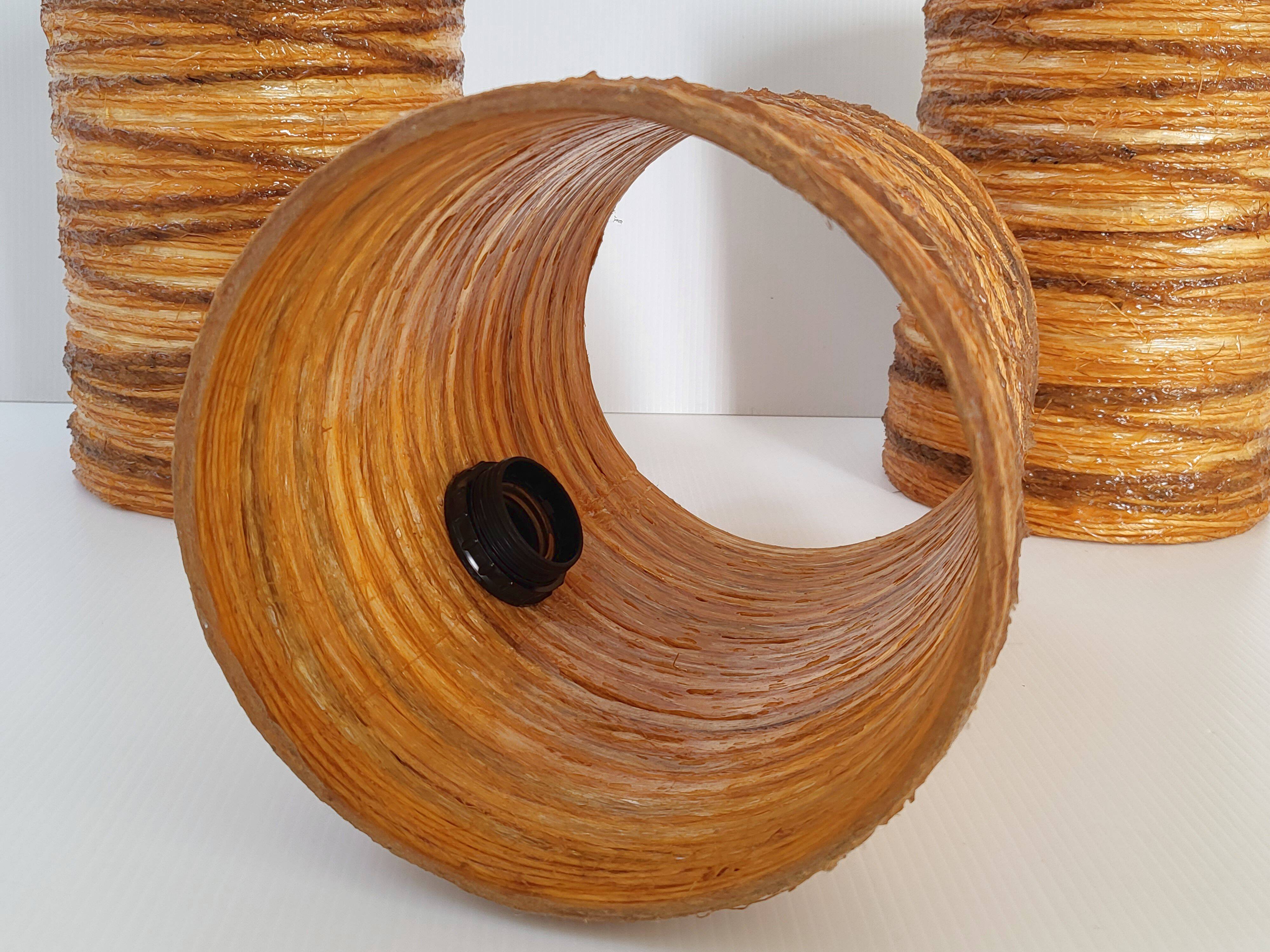 Suite of 3 vintage Accolay wall lights 1960