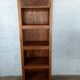 Meuble étagère bois exotique années 90