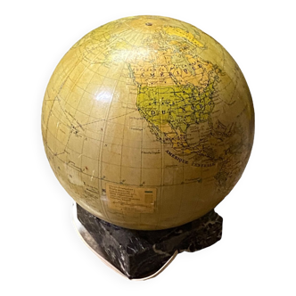 Ancient luminous globe tarid map