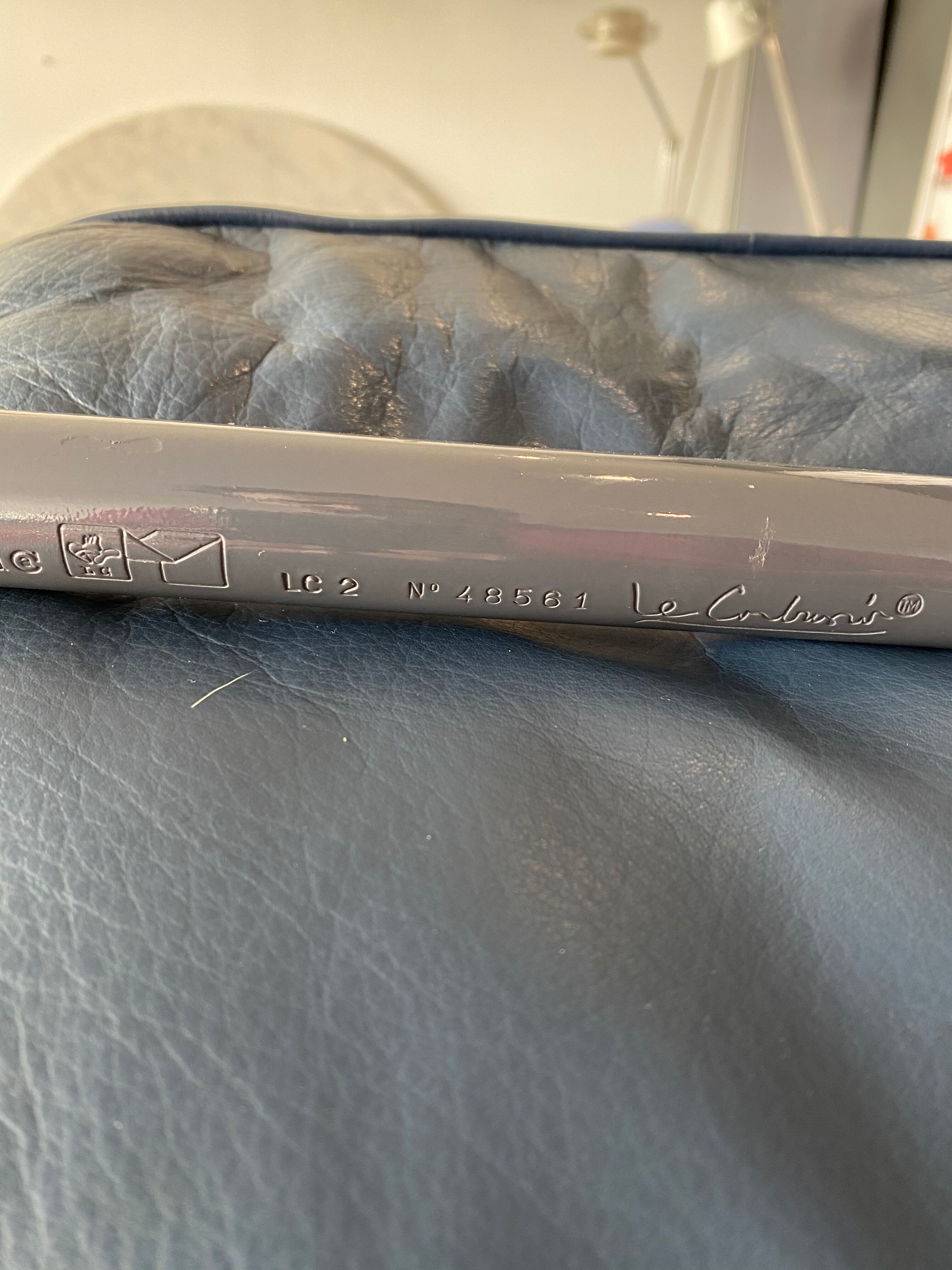 Sofa LC2 Le Corbusier for Cassina edition