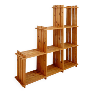 Bibliothèque vintage - maison