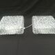 Pair of square ceiling lights