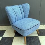 Blue cocktail chair 1950s