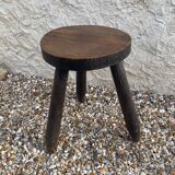 Brutalist tripod stool