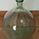 Clear glass demijohn