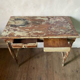 Antique patinated desk