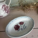 Old earthenware dish from Digoin Sarreguemines Alesia