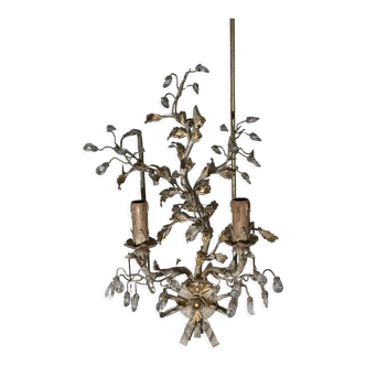 Metal wall light