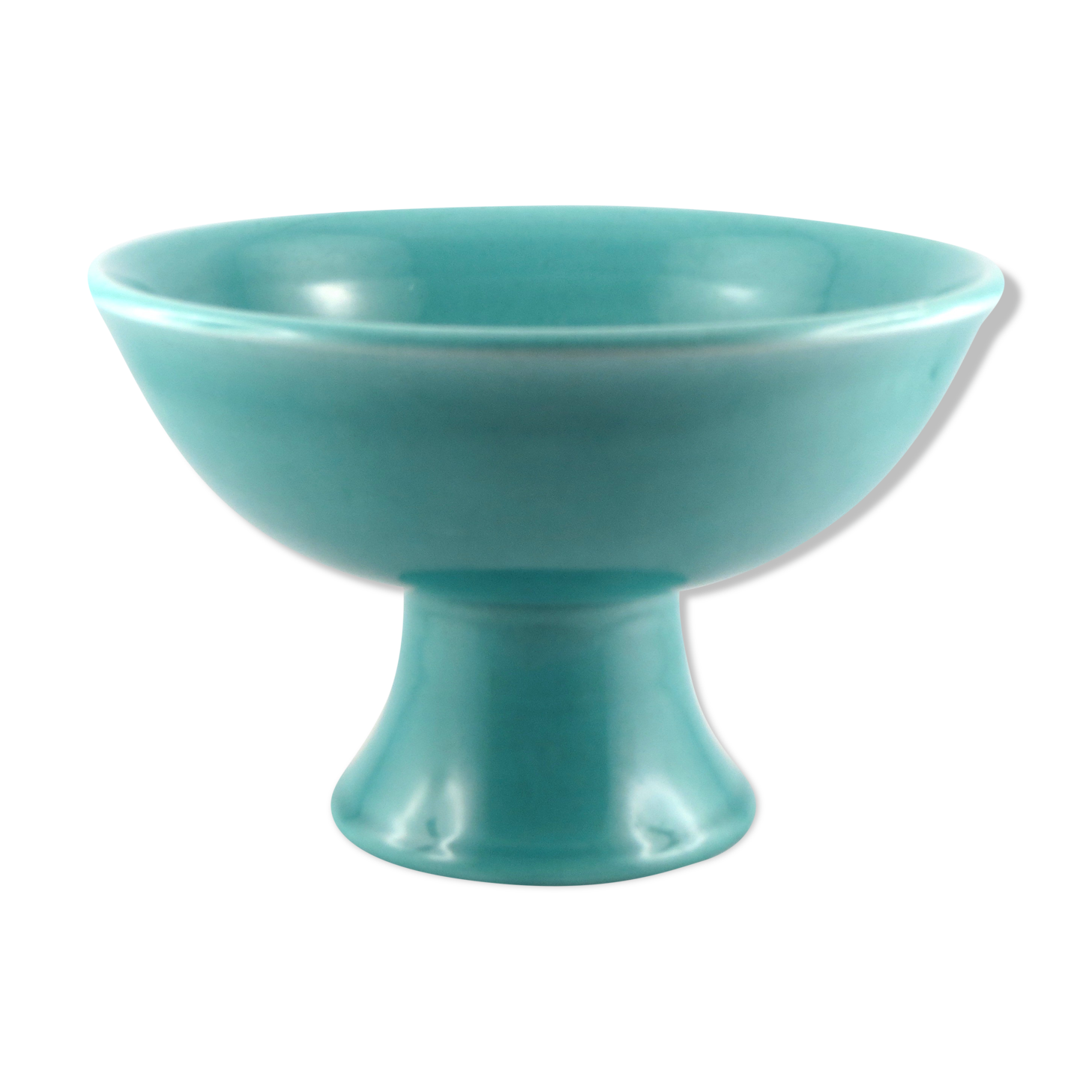 Coupe sur talon céramique Paul Millet à Sèvres bleu