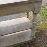 Table de drapier en bois style antique