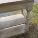 Table de drapier en bois style antique