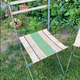 Jacques Hitier canvas chairs