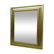 Bevelled mirror frame gilded wood 43x53cm