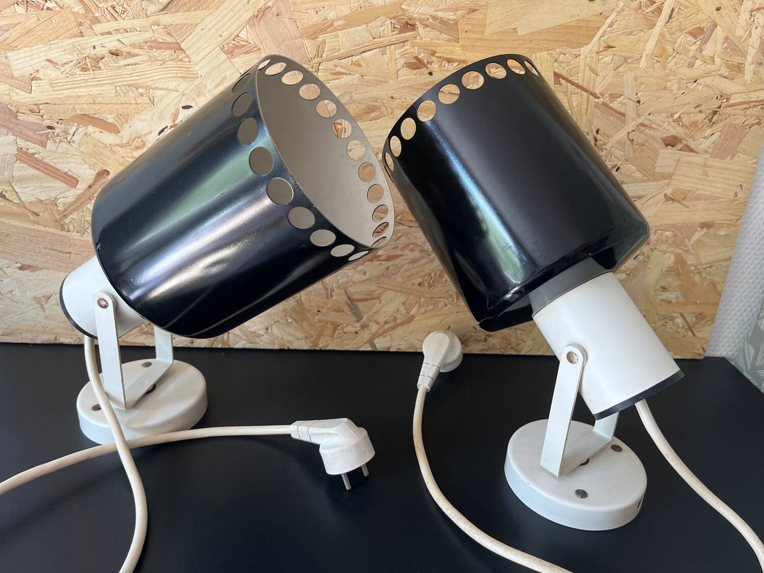 Lita metal wall light from the 80s